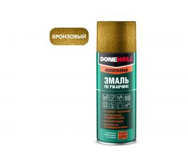 Молотковая эмаль по ржавчине DONEWELL бронзовая 520 мл 11604664 