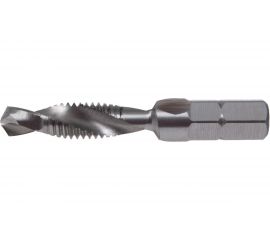 Комбинированный машинный метчик с зенкером D.BOR C 6,3, M8х1.25 9G81M08-1202D 