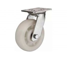Колесо нейлоновое большегрузное поворотное с панелью (200 мм; 500 кг; шарикоподшипник) А5 1000116 