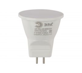 Светодиодная лампа ЭРА LED MR11 4W 860 GU4 диод, софит, 4Вт, холодный свет, GU4 Б0049067 