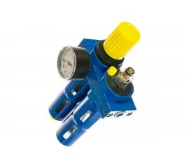 Фильтр-лубрикатор с регулятором давления и манометром (16 бар; 1050 л/мин; 1/4) HUBERTH RP208040 