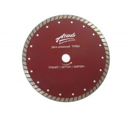 Диск алмазный турбо (22.2х125 мм) АТАКА 8108590 