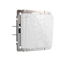 Влагозащищенная розетка WERKEL W1271201 с заземлением, с защитной крышкой и шторками a052021 