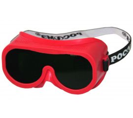 Защитные закрытые очки РОСОМЗ ЗП8 ЭТАЛОН super 3 СA 30828 с прямой вентиляцией 