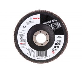 Круг лепестковый Best for Inox для УШМ (125х22,2 мм; К60) Bosch 2608607639 