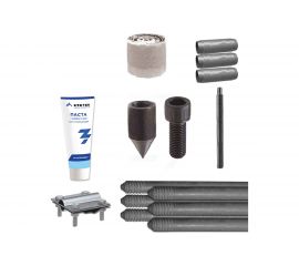 Комплект заземления EZETEK ZN – 9 9 метров, 16мм, 6х1500мм с насадкой SDS-max 60305 