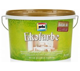 Экологичная краска для стен и потолков JOBI EKOFARBE 5 л 11893 