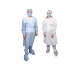 Халат на завязках ООО Мердигериз полипропилен, 60 г, рукав-резинка, р 44-46 1083 