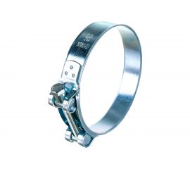 Силовой хомут Nord-Yada Д: 104-112 мм, Ш: 24 мм, Т: 1,5 мм, болт: М8х75, оцинкованная сталь 906005 