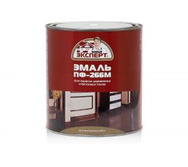 Эмаль ЭКСПЕРТ ПФ-266М красно-коричневая, 2.7 кг 15585 
