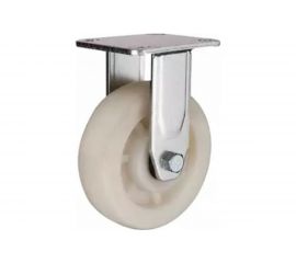 Колесо нейлоновое большегрузное неповоротное с панелью (200 мм; 500 кг; шарикоподшипник) А5 1000120 