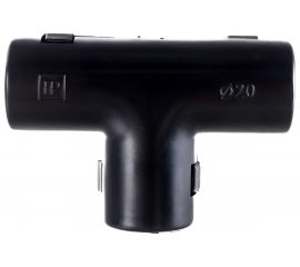 Разборный тройник Промрукав d20 мм черный 5 шт PR13.0178 