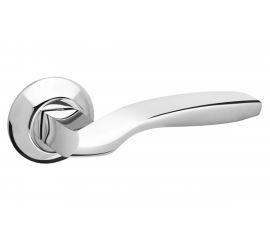 Раздельная ручка Fuaro BOSTON AR CP-8 хром, квадрат 8x140 мм, стяжки M4 10х50х50 35663 