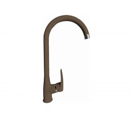 Боковой смеситель для кухни GranFest QUARZ U-образ. D-35mm терракот Z3424 