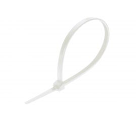 Нейлоновые хомуты Ultima 3.6х250 мм, белые, 100 шт, пакет 152004 