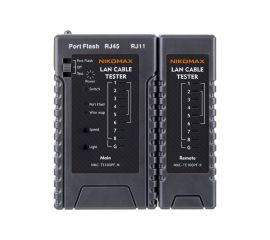 Кабельный тестер NIKOMAX UTP/STP NMC-TE100PF 
