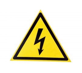 Наклейка Контур Лайн 150х130 Опасность поражения электротоком, треугольник 10FC0500 