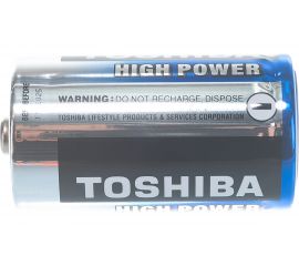 Алкалиновый элемент питания Toshiba LR20 1452 
