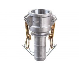 Камлок cоединение типа С (1"; розетка с хвостовиком; алюминий) TITAN LOCK TL100CAL 