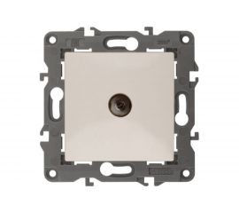 Розетка TV ЭРА 14310202 проходная, IP20, Elegance, слоновая кость Б0034297 