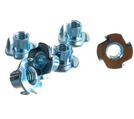 Крыльчатая гайка КРЕП-КОМП врезная DIN1624 м10х13 15шт гкв10мф 