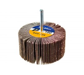 Круг лепестковый с оправкой (80х40 мм; P180) ПРАКТИКА 649-134 