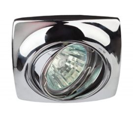 Светильник ЭРА KL63A CH литой пов. MR16,12V/220V, 50W хром Б0021521 