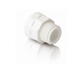 Комбинированная муфта Blue Ocean с пластиковой резьбой, нар., 25х3/4 1/100/400 PPRF/PPR-A/MT(W)-25х3/4 