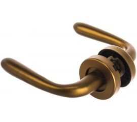 Дверная анодированная ручка (цвет коричневый) PUERTO DH 01-07 BR 