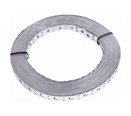 Монтажная оцинкованная лента полоса REXANT перфорированная прямая 20х0,55 мм, рулон 25 м 07-7120-4 