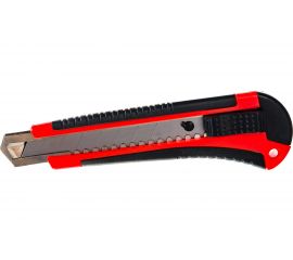 Нож ОНЛАЙТ 82 956 OHT-Nv02-18 выдвижной, усиленный, 18 мм 82956 