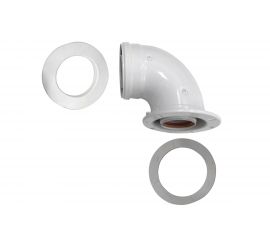 Коаксиальный отвод для котлов Baxi 90 градусов ECO Classic, диаметр 60/100 мм MT71410141 