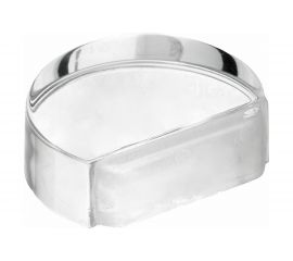 Дверной самоклеющийся стопор Hettich 40x46 мм, пластмасса, позрачный 954642 