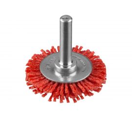 Щетка дисковая ПРОФЕССИОНАЛ (38 мм; 1.2 мм; нейлоновая проволока с абразивным покрытием) для дрели Зубр 35161-038_z02 
