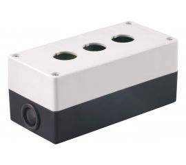 Корпус IEK, КП 103, 3-местный, для кнопок, ИЭК, BKP10-3-K01 