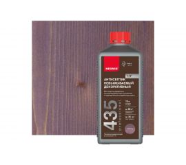 Декоративный невымываемый антисептик NEOMID 435 1 кг, сирень Н-435-1/к1:9 Сир. 