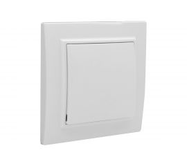 1-клавишный выключатель EKF Минск СП, 10А, белый ERV10-021-10 