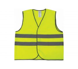 Сигнальный жилет ГРАНДМАСТЕР ГОСТ, 2 светоотражающие полосы, лимонный, XL 52-54, 610834 