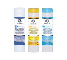 Комплект картриджей для питьевых систем Unicorn К-ST PS-10, FCST-10, FCB-10 ИС.230066 