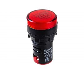 Индикатор Briswik светодиодный АД-22 красный 24В AC/DC IP65 