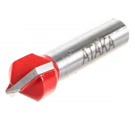 Фреза пазовая галтельная V-образная 90 АТАКА 38162 