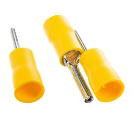 Штыревая круглая изолированная клемма Nord-Yada с ПВХ манжетой 4-6 кв.мм 907398 