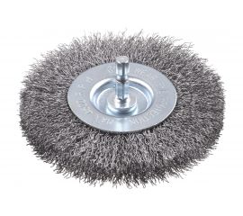Щетка плоская для дрели жесткая, 100 мм, 0,3 мм KWB 607930 