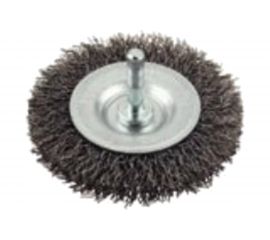 Щетка плоская (75 мм; хвостовик 6 мм; грубая) KWB 6078-30 