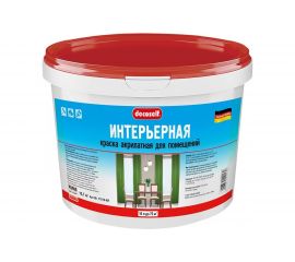 Интерьерная краска Пуфас Decoself белая морозостойкая 10л 15,7кг КИ тов-148773 