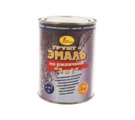 Грунт-эмаль по ржавчине 3в1 НОВБЫТХИМ желтая 1 л 1/12 13516 