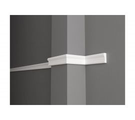 Стеновой молдинг Decor-Dizayn ударопрочный влагостойкий под покраску 50Х22Х2000 мм 151A 