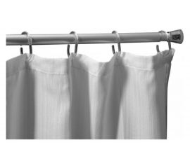 Подвесной крючок для карниза Aquanet 12 шт, овал, пластик, прозрачный SH0001K 00202350 