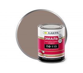 Эмаль Лакра ПФ-115 кофе с молоком, 1 кг 90002561790 