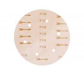 Круг шлифовальный на липучке Giraffe GOLD (225 мм; 6 отверстий; Р120) ABRAFORM AF-GG6-120 